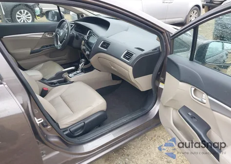 2015 Honda Civic Ex-L z USA, uszkodzony, nr VIN 19XFB2F9XFE036848